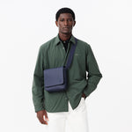 Men's Classic Flap Close Shoulder Bag