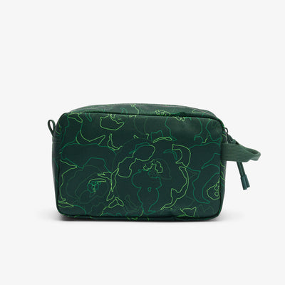 Holiday Floral Motif Toiletry Bag