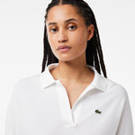 Women's Lacoste Flowy Piqué Polo Shirt