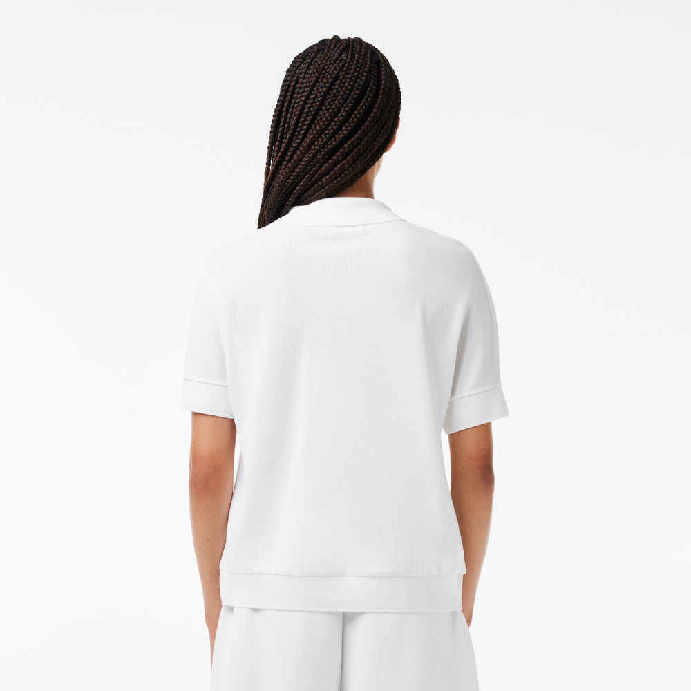 Women's Lacoste Flowy Piqué Polo Shirt