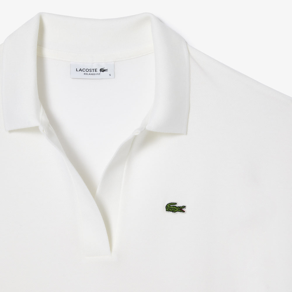 Women's Lacoste Flowy Piqué Polo Shirt