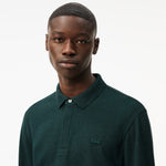 Smart Paris long sleeve stretch cotton Polo Shirt