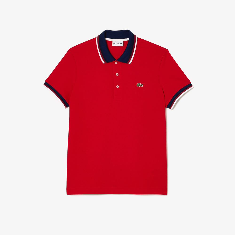 Regular Fit Polo Shirt With Contrasting Collar