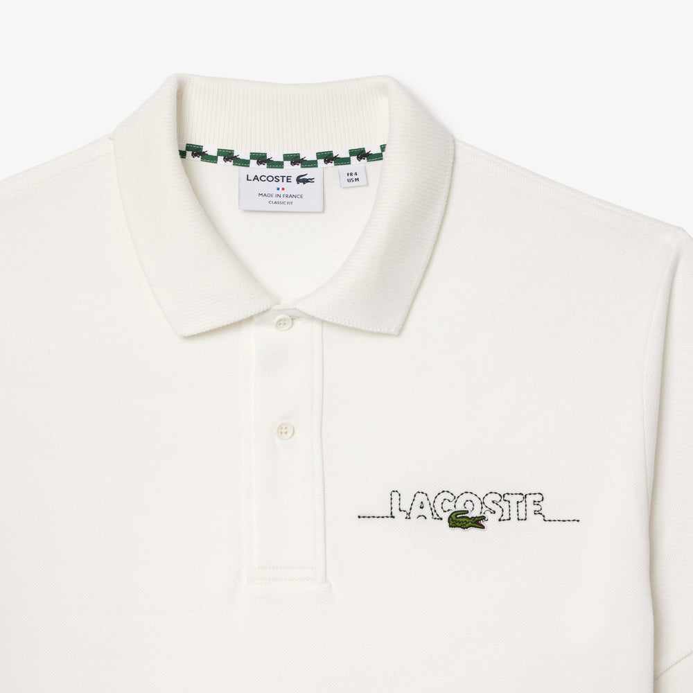 Original L.12.12 Lacoste wording French Made Polo Shirt Shirt