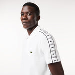 Contrast Stripe Piqué Polo Shirt