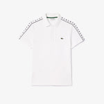 Contrast Stripe Piqué Polo Shirt