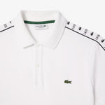 Contrast Stripe Piqué Polo Shirt