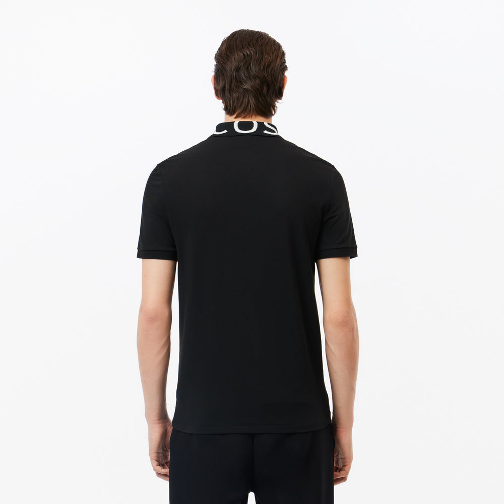 Lacoste Movement Jacquard Collar Polo