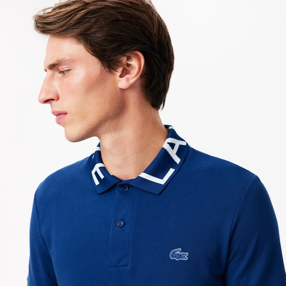 Lacoste Movement Jacquard Collar Polo