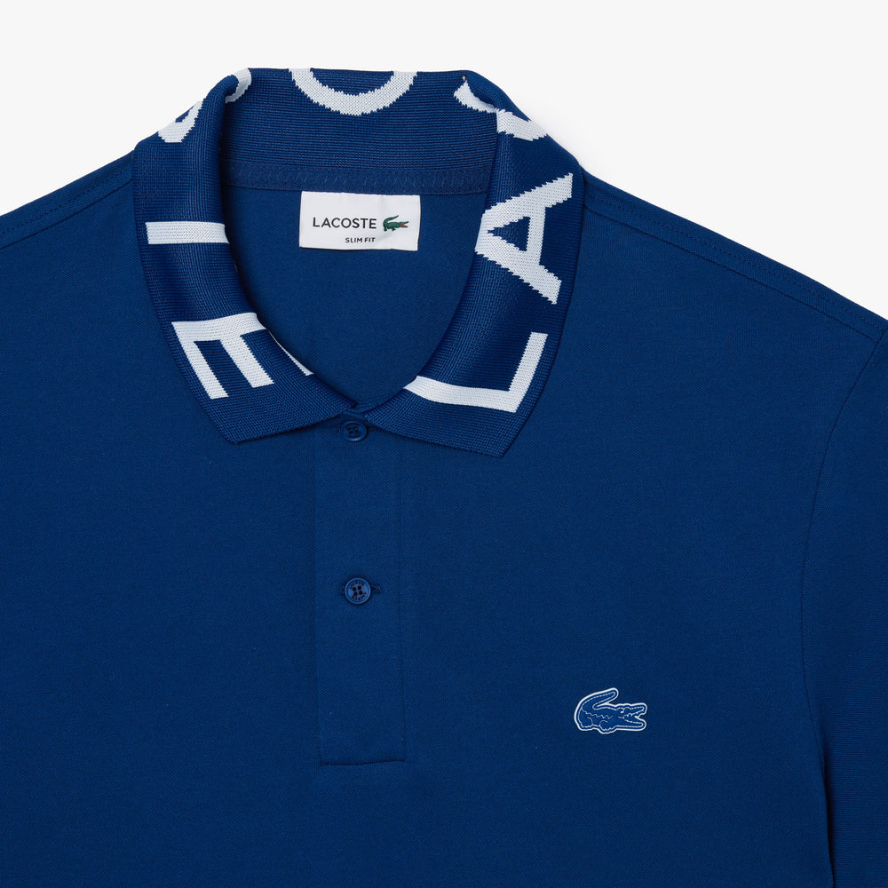 Lacoste Movement Jacquard Collar Polo