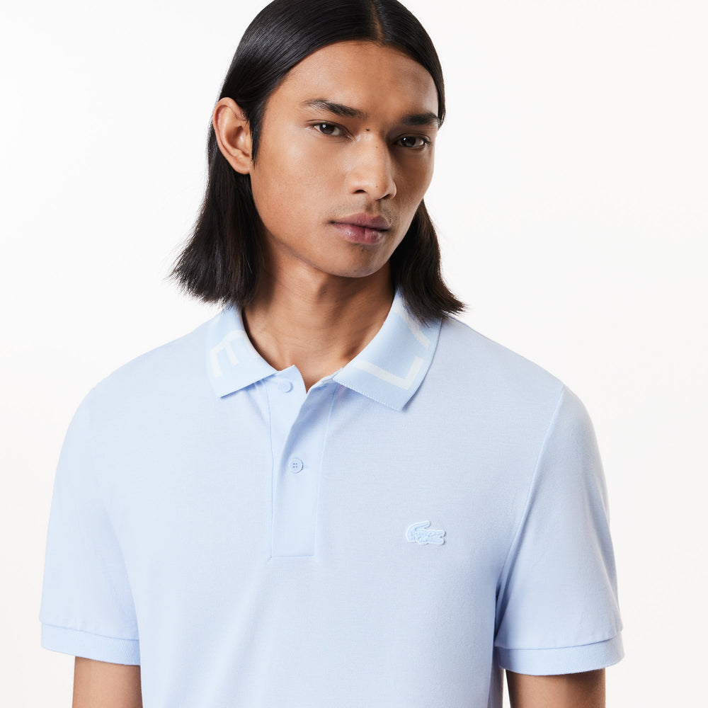 Lacoste Movement Jacquard Collar Polo