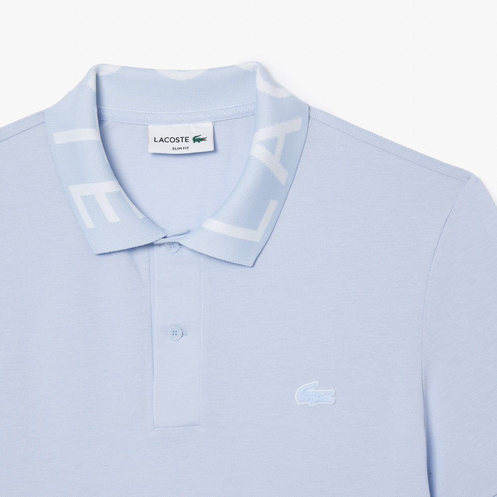 Lacoste Movement Jacquard Collar Polo