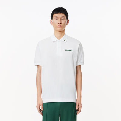 Original L.12.12 Embroidered Slogan Polo Shirt