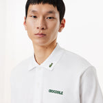 Original L.12.12 Embroidered Slogan Polo Shirt