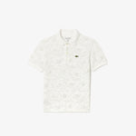 Flower Print Holiday Polo Shirt