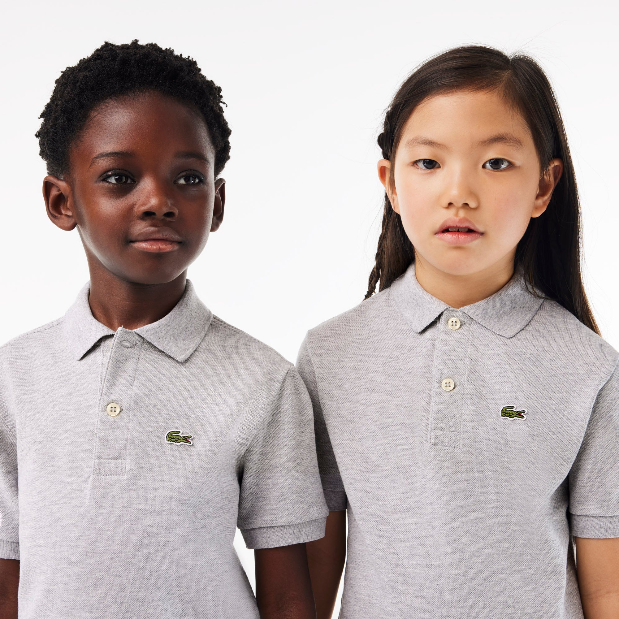 Kids Monochrome Pique Polo Shirt