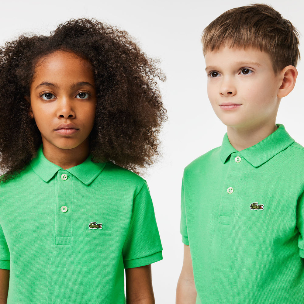 Kids' Lacoste Regular Fit Petit Piqué Polo Shirt