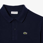 Kids’ Lacoste Organic Cotton Piqué Colourblock Polo Shirt