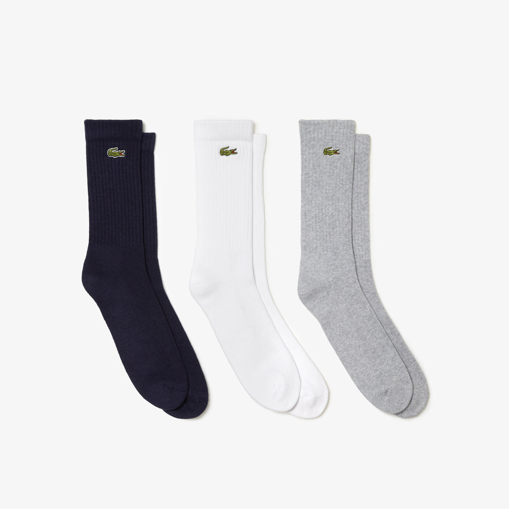 Men's Lacoste SPORT High-Cut Socks Three-Pack