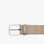 Textured Monogram Leather Belt