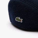 Unisex Lacoste Wool Felt Blend Beret