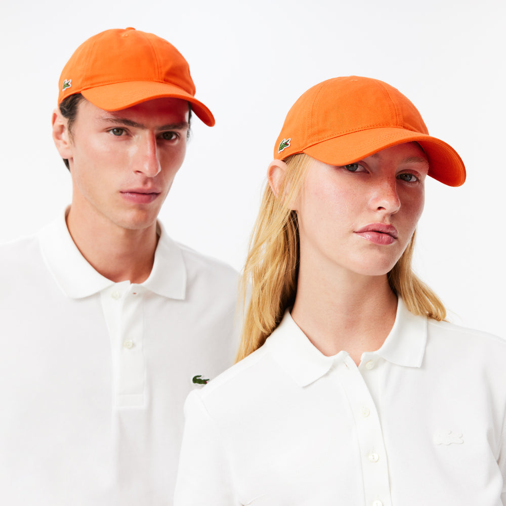 Unisex Lacoste Organic Cotton Twill Cap