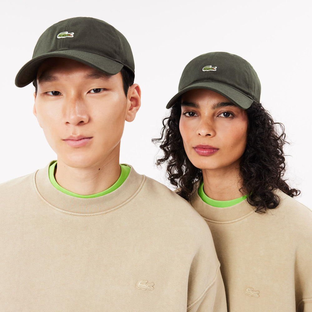 Unisex Lacoste Organic Cotton Twill Cap