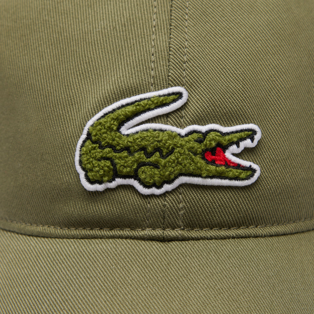 Crocodile Badge Twill Cap