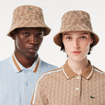 Reversible Signature Monogram Jacquard Bucket Hat