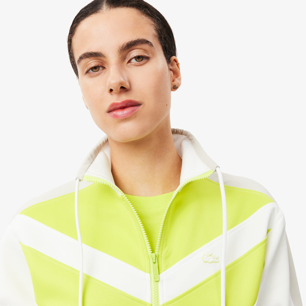 Color-Block Interlock Sweatshirt