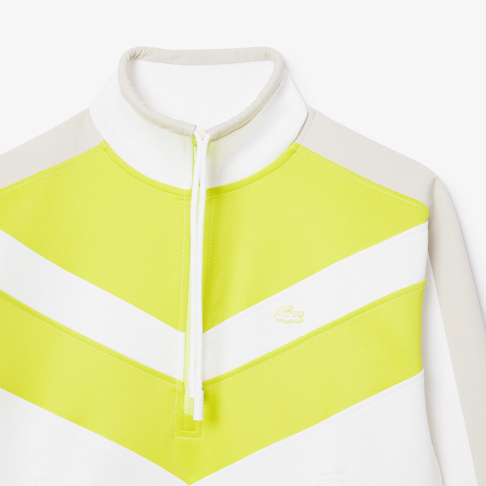 Color-Block Interlock Sweatshirt