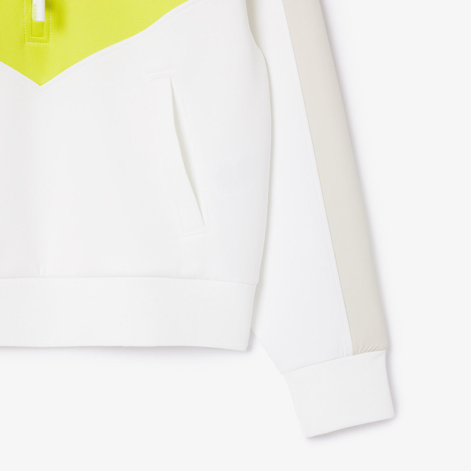 Color-Block Interlock Sweatshirt