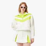 Color-Block Interlock Sweatshirt