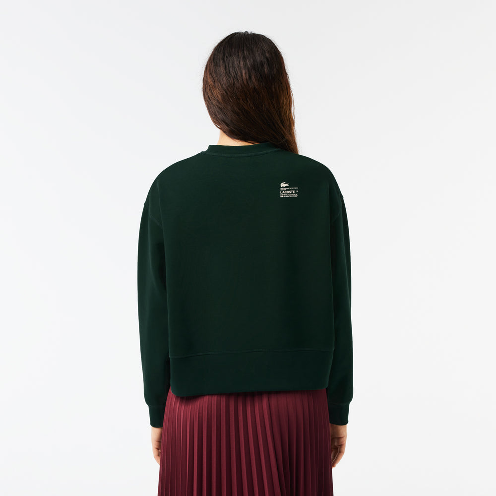 Women’s Lacoste Print Back Jogger Sweatshirt