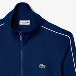 Paris Piqué Zip Front Track Jacket