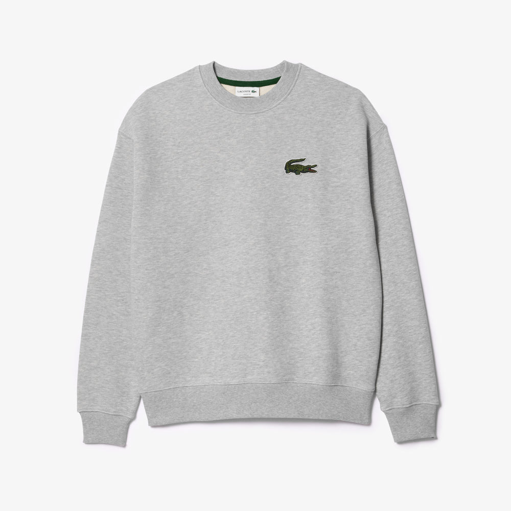 Unisex Lacoste Loose Fit Crocodile Badge Jogger Sweatshirt