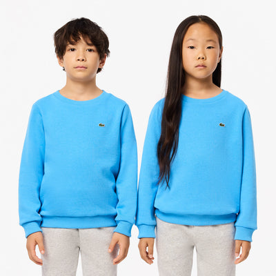 Kids’ Lacoste Organic Cotton Flannel Sweatshirt