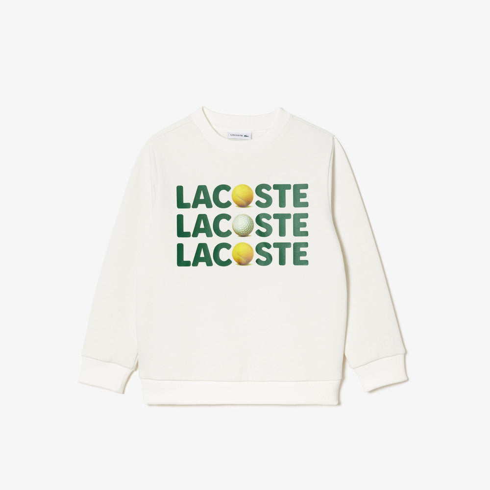 Lacoste Print Crew Neck Sweatshirt