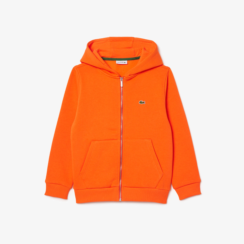 Kangaroo Pocket Zip Front Hoodie