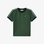 Slim Fit Monogram Jacquard T-shirt