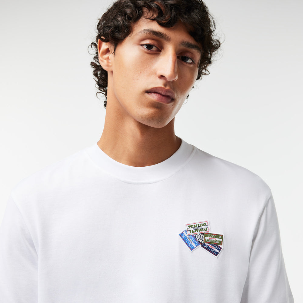 Heavy Cotton Jersey Multi Badge T-shirt