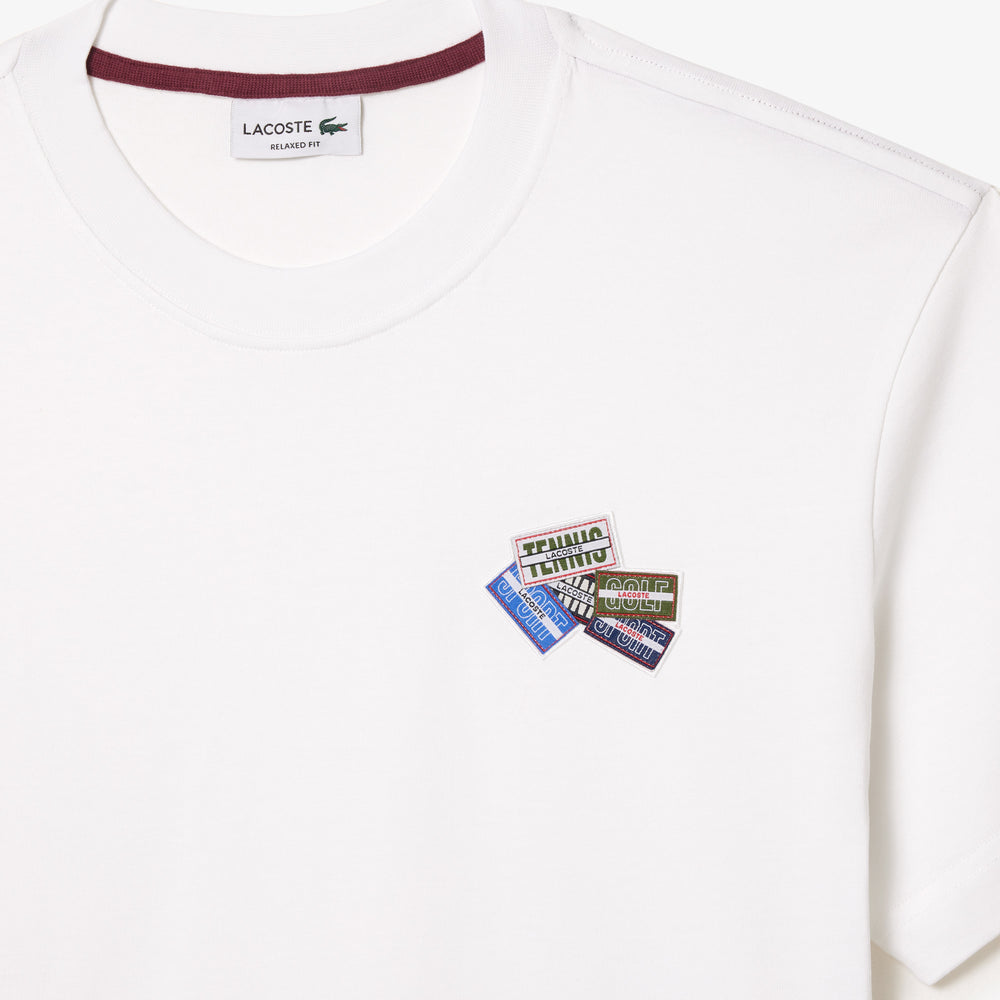 Heavy Cotton Jersey Multi Badge T-shirt