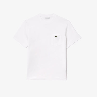 Cotton T-shirt with Breast Pocket