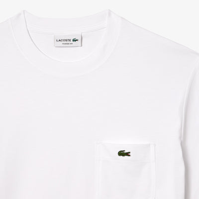 Cotton T-shirt with Breast Pocket