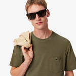 Cotton T-shirt with Breast Pocket