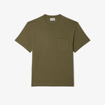 Cotton T-shirt with Breast Pocket