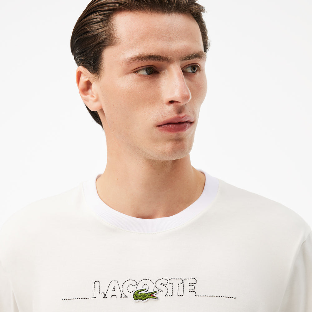 French Made Embroidered T-shirt