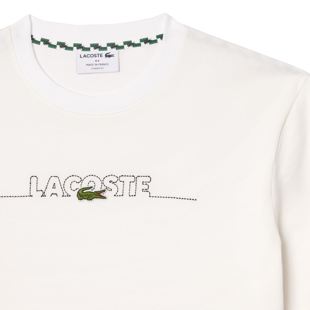 French Made Embroidered T-shirt