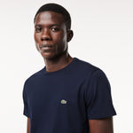 Monochrome Cotton Pima Jersey Crew Neck T-shirt