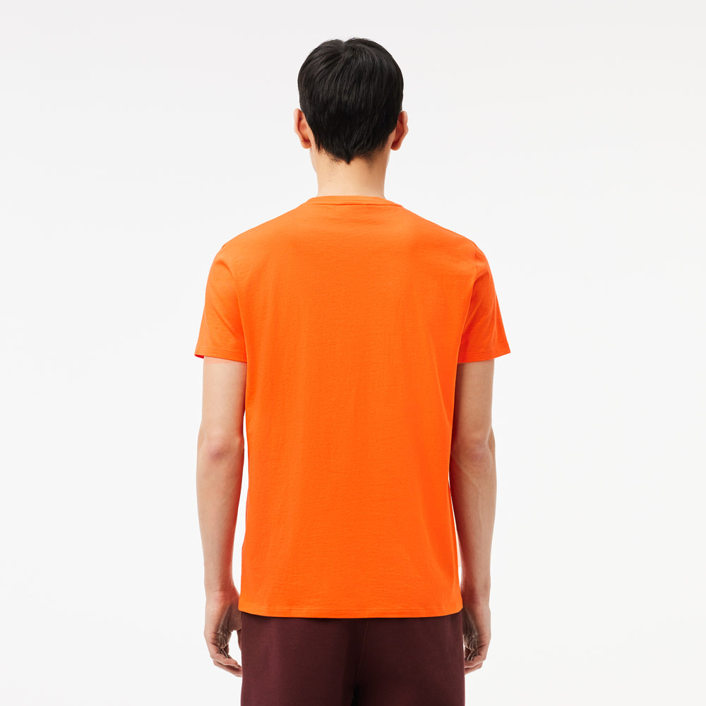 Monochrome Cotton Pima Jersey Crew Neck T-shirt